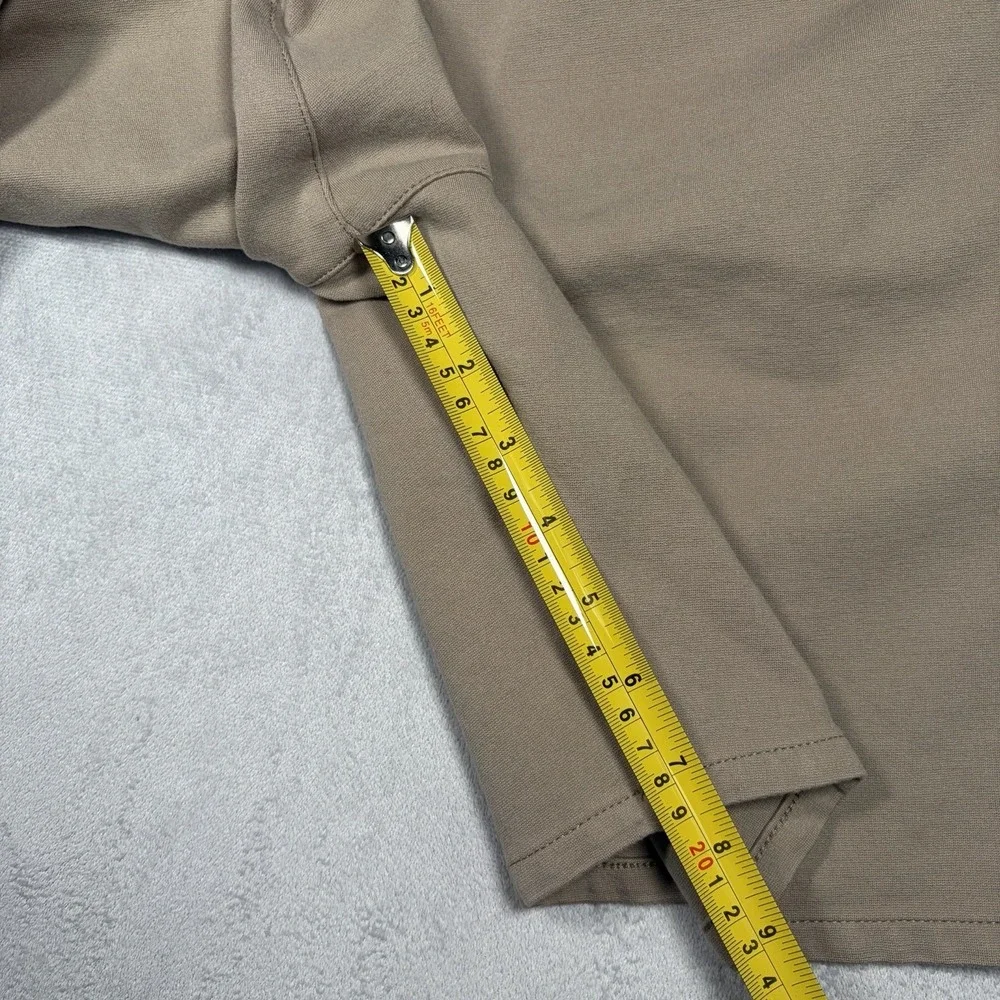 Paige Shorts Men's Size 38 Khaki Chino Stretch Flat Front